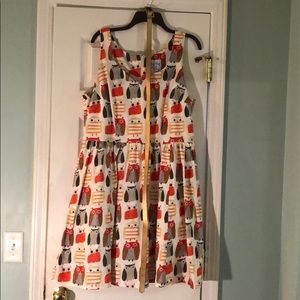Bea & Dot Adorable Owl Dress 1X